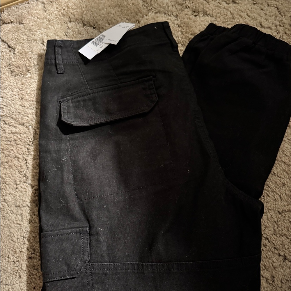 Men's Black Cargo Pants